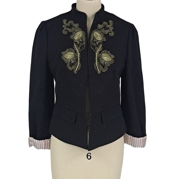 Banana Republic Heritage Jacket Blazer size 4 Small - Picture 1 of 4